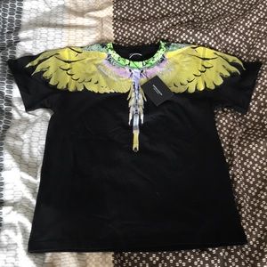 Marcelo Burlan Alas Yellow Feather Tee